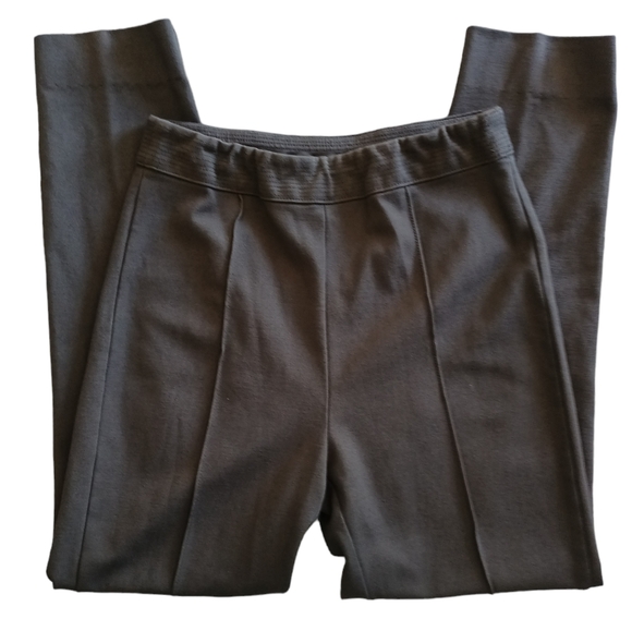 Soft Surroundings Brown Stretch Ponte Knit Pants PXS - Picture 2 of 9